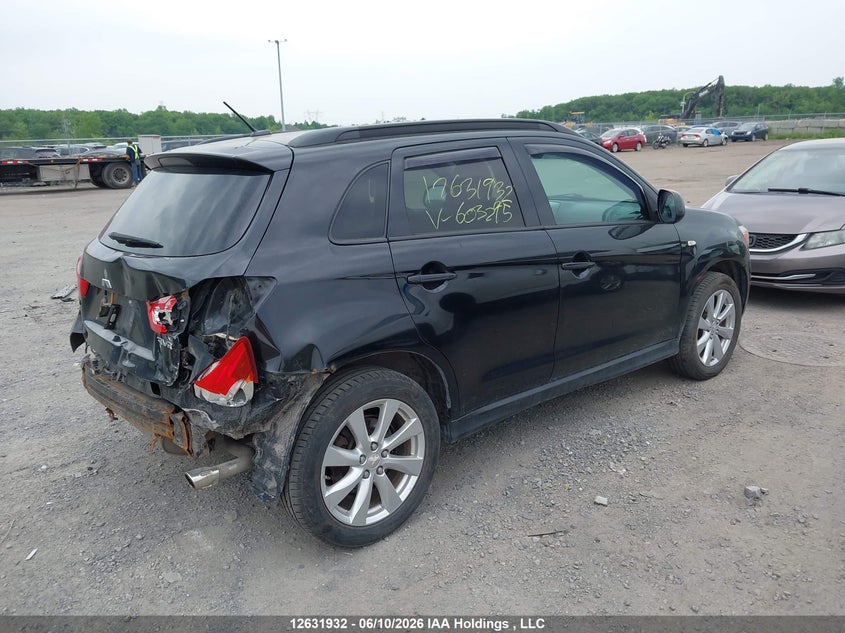 2015 Mitsubishi Rvr Gt/Se VIN: 4A4AJ4AU3FE603295 Lot: 12631932x