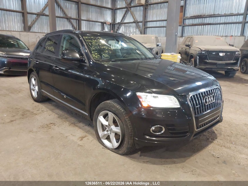 2017 AUDI Q5 SPORT UTILITY VEHICLE 2.0L I-4 DI, DOHC, VVT, TURBO, 220HP