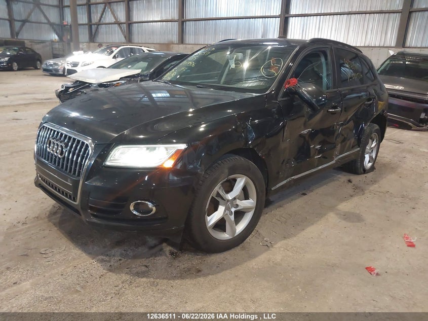2017 AUDI Q5 SPORT UTILITY VEHICLE 2.0L I-4 DI, DOHC, VVT, TURBO, 220HP