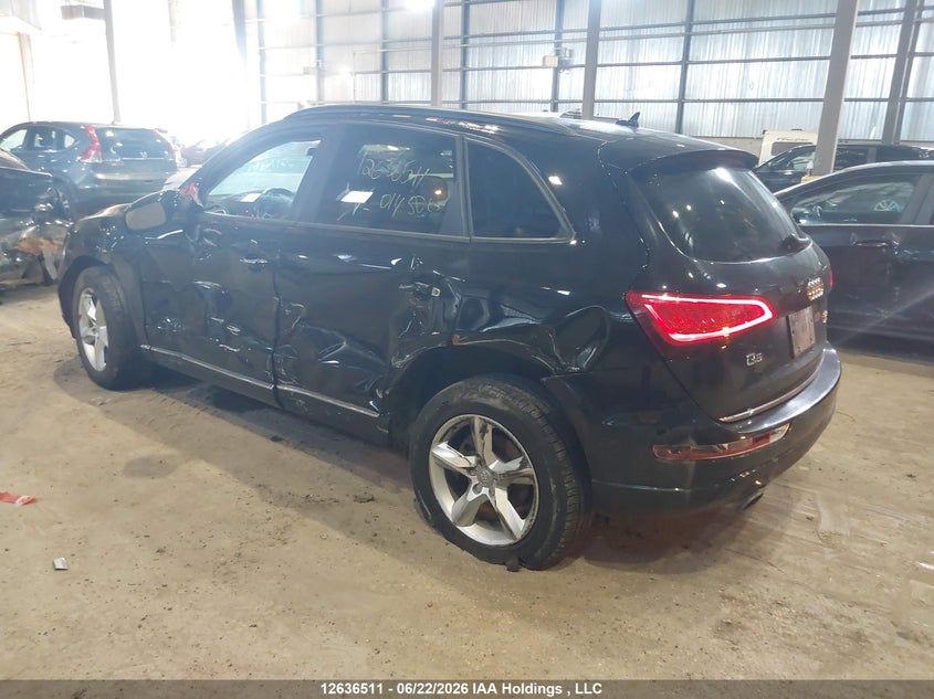 2017 AUDI Q5 SPORT UTILITY VEHICLE 2.0L I-4 DI, DOHC, VVT, TURBO, 220HP
