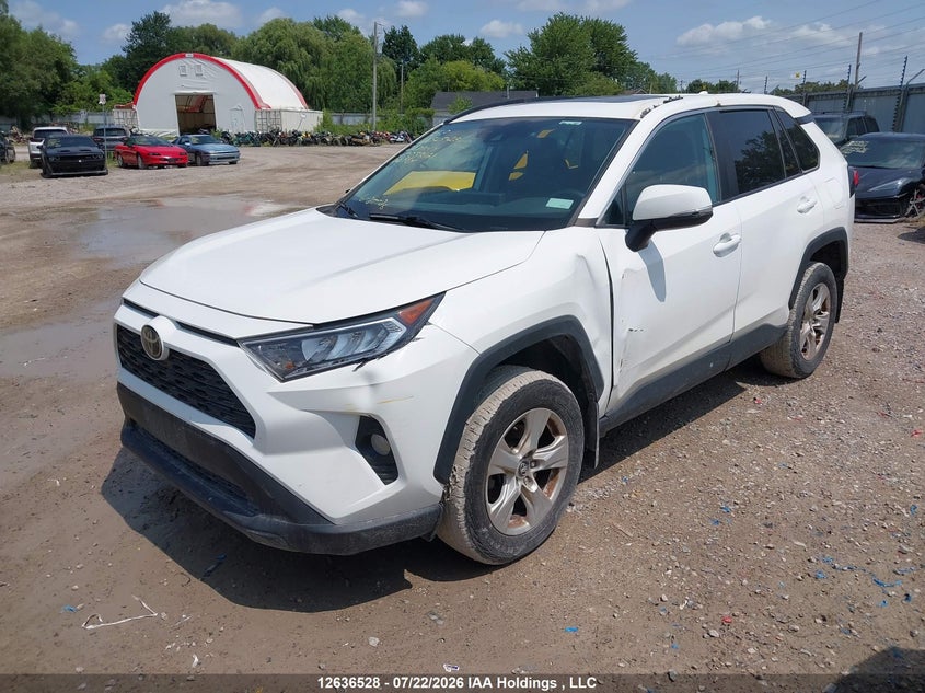Vin: 2t3w1rfv4lc033681, lot: 3037122, toyota rav4 xle 20202
