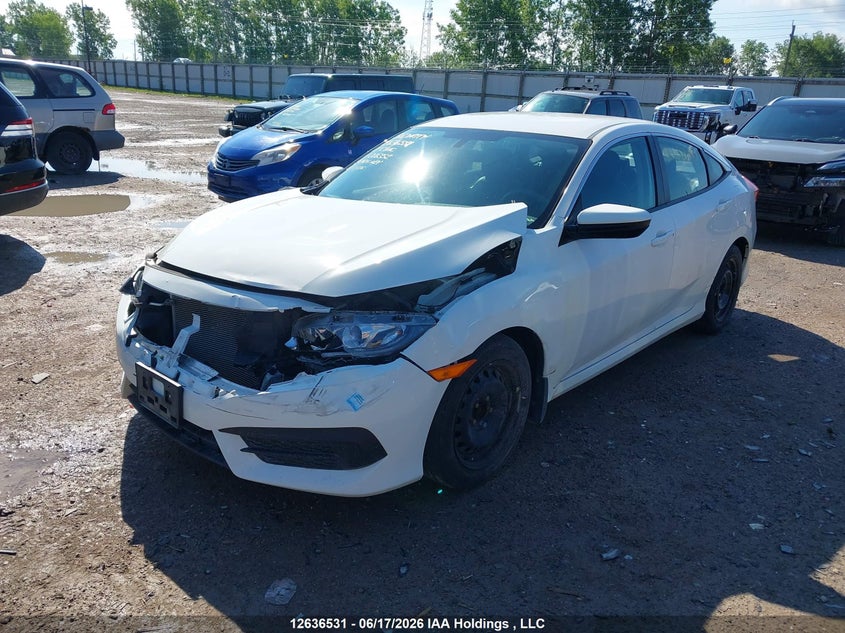 Vin: 2hgfc2f53hh006352, lot: 3037125, honda civic lx 20172