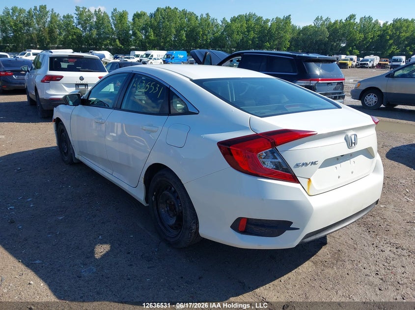 Vin: 2hgfc2f53hh006352, lot: 3037125, honda civic lx 20173