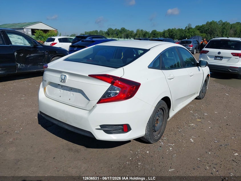 Vin: 2hgfc2f53hh006352, lot: 3037125, honda civic lx 20174