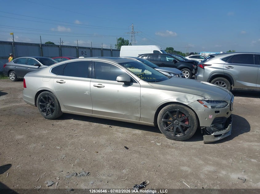 2017 VOLVO S90 SEDAN 2.0L I-4 DI, DOHC, VVT, TURBO/SUPERCHARGER, 316HP