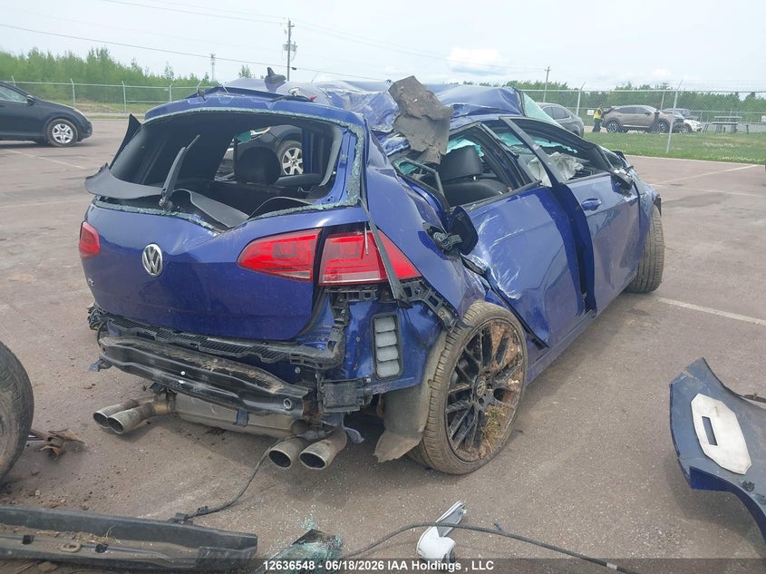 Vin: wvwuf7au8gw206779, lot: 3037142, volkswagen golf r 2.0 tsi 20164