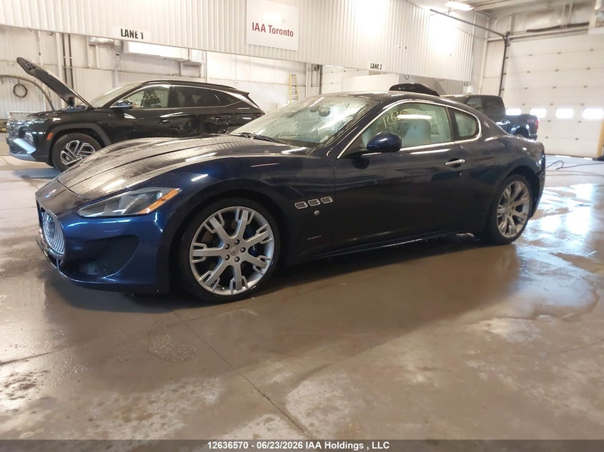2013 Maserati Granturismo S/Sport/Mc, Удар сзади, IAAI, VIN ZAM45VLA9D0073244 — фото 2