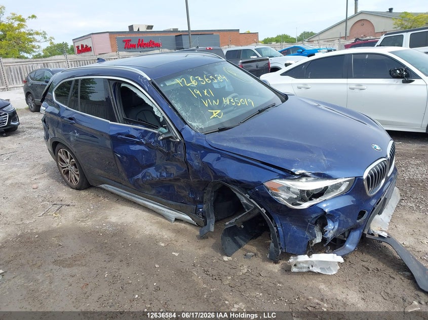 2019 BMW X1 xDrive28I VIN: WBXHT3C59K3H35019 Lot: 12636584