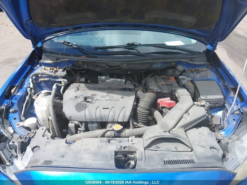 2012 MITSUBISHI LANCER SEDAN 2.0L I-4 DOHC, VVT, 148HP