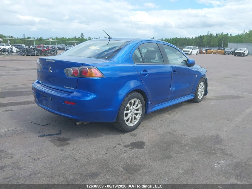 2012 MITSUBISHI LANCER SEDAN 2.0L I-4 DOHC, VVT, 148HP