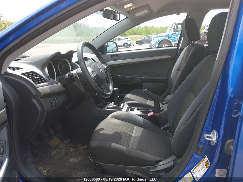 2012 MITSUBISHI LANCER SEDAN 2.0L I-4 DOHC, VVT, 148HP