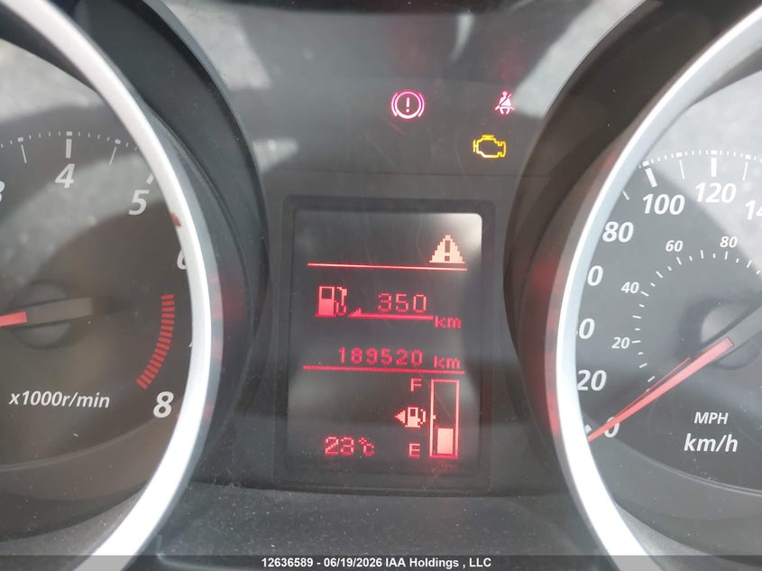 2012 MITSUBISHI LANCER SEDAN 2.0L I-4 DOHC, VVT, 148HP