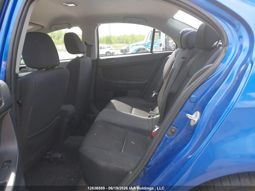 2012 MITSUBISHI LANCER SEDAN 2.0L I-4 DOHC, VVT, 148HP