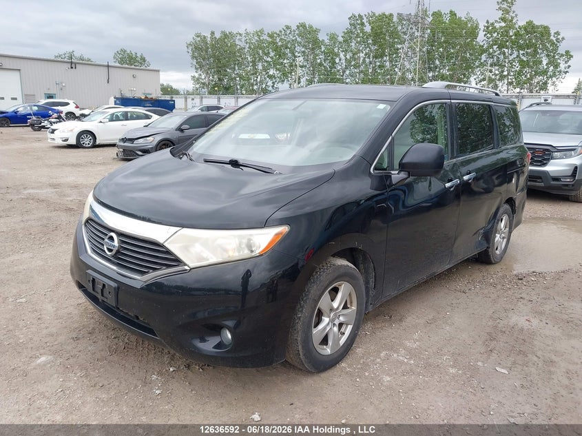 Vin: jn8ae2kp2c9033307, lot: 3037210, nissan quest s/sv/sl/le 20122