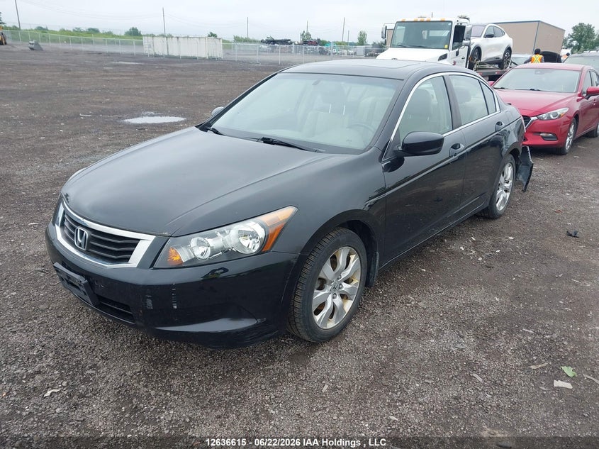 2008 Honda Accord Ex-L, Удар сзади, IAAI, VIN 1HGCP26878A813070 — фото 2