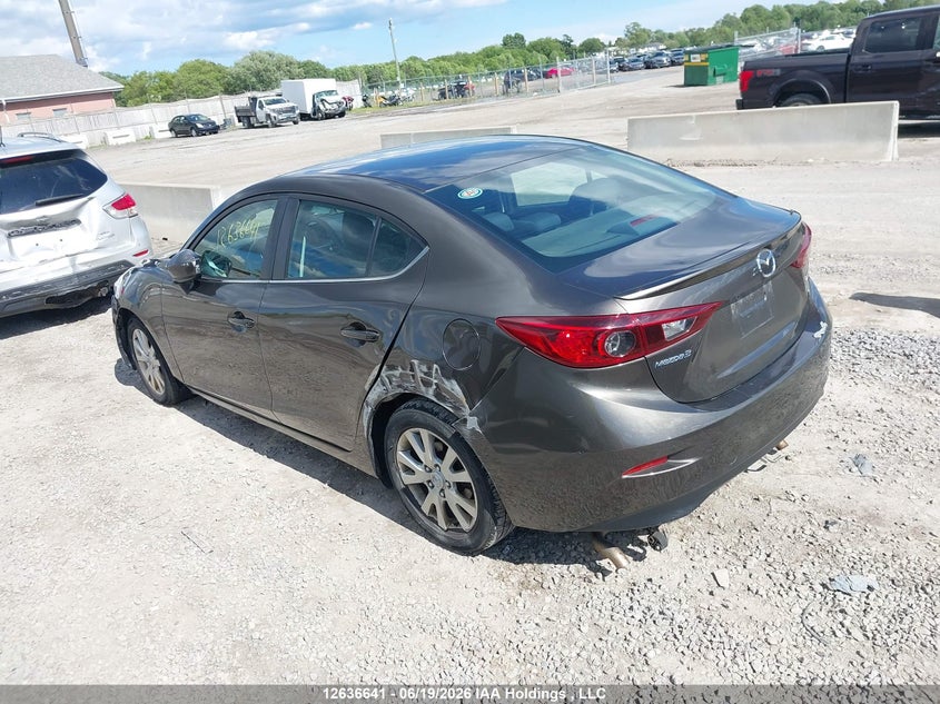 Vin: 3mzbm1v72fm202365, lot: 3037259, mazda mazda3 gs 20153