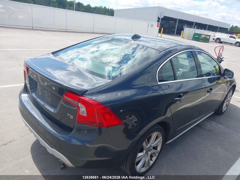 2012 VOLVO S60 SEDAN 2.5L I-5 DOHC, VVT, TURBO, 250HP