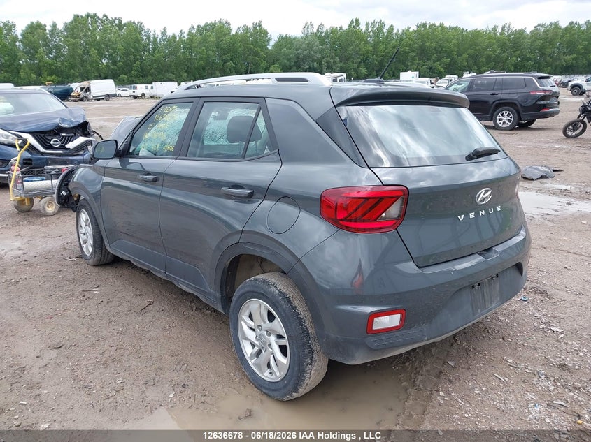 Vin: kmhrc8a36su386498, lot: 3037296, hyundai venue sel/limited 20253