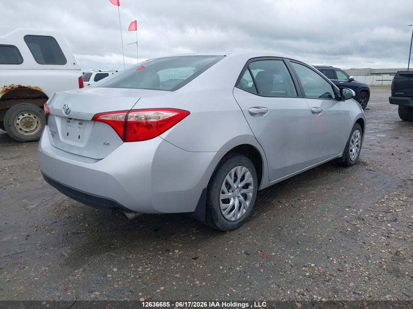 2017 TOYOTA COROLLA SEDAN 1.8L I-4 DOHC, VVT, 132HP