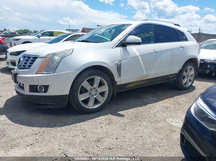 2013 Cadillac SRX, Удар спереду, IAAI, VIN 3GYFNJE31DS548277 — фото 2
