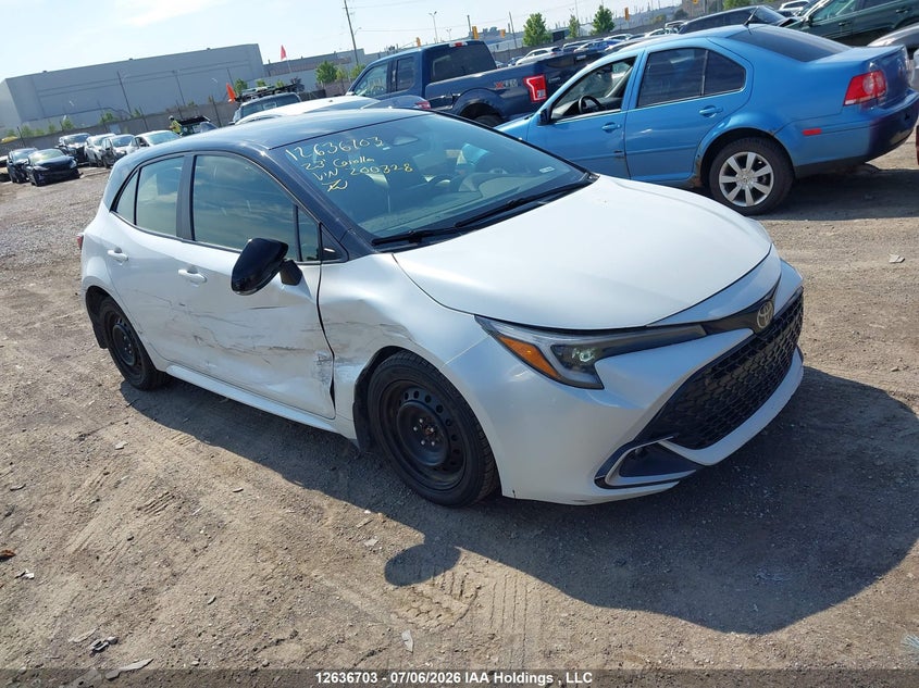 2023 Toyota Corolla Se, Right Front, IAAI, VIN JTNK4MBE0P3200328