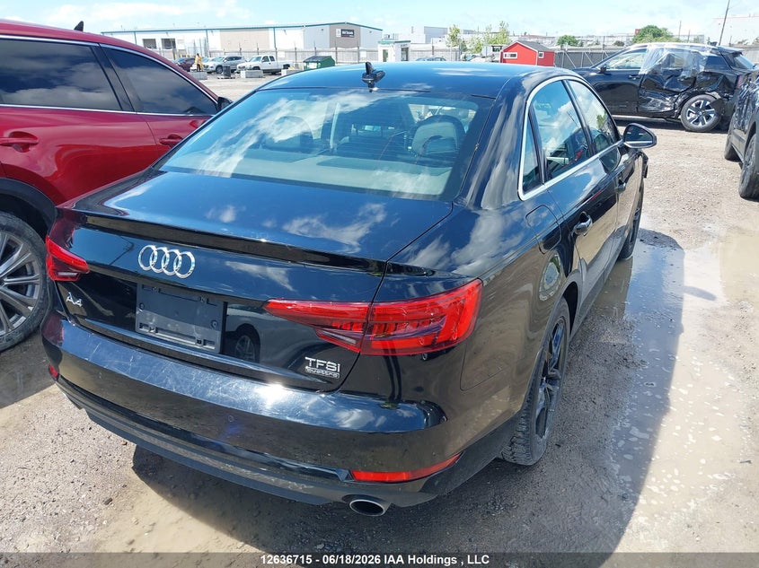 Vin: wauanaf49hn022869, lot: 3037341, audi a4 premium 20174