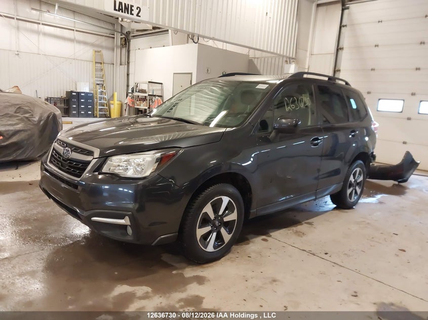 2018 Subaru Forester, Rear, IAAI, VIN JF2SJEJC0JH453812 — photo 2