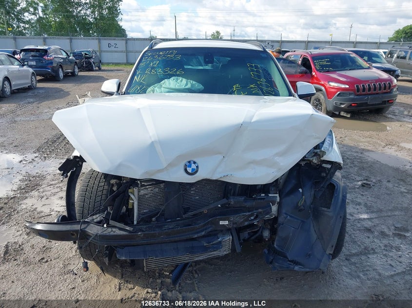 2013 BMW X1 SPORT UTILITY VEHICLE 2.0L I-4 DI, DOHC, VVT, TURBO, 241HP