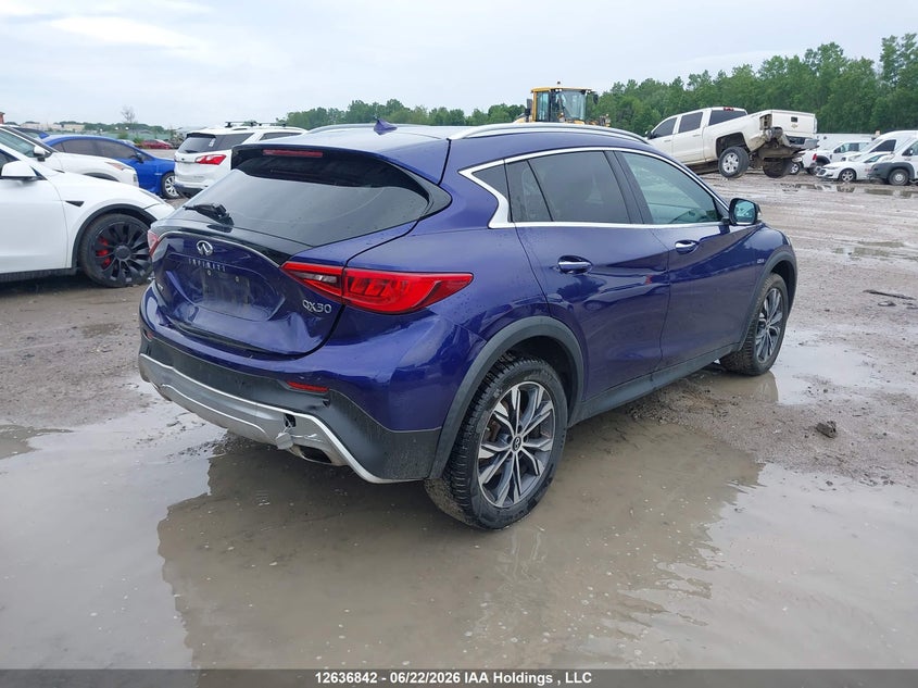 Vin: sjkch5cr4ha027475, lot: 3037473, infiniti qx30 20174