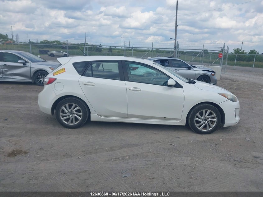 2013 MAZDA 3 HATCHBACK 2.0L I4 FI DOHC 16V NF4