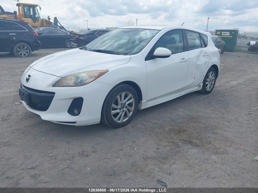 2013 MAZDA 3 HATCHBACK 2.0L I4 FI DOHC 16V NF4