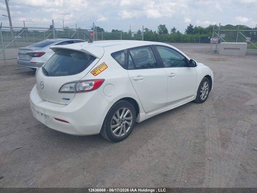 2013 MAZDA 3 HATCHBACK 2.0L I4 FI DOHC 16V NF4