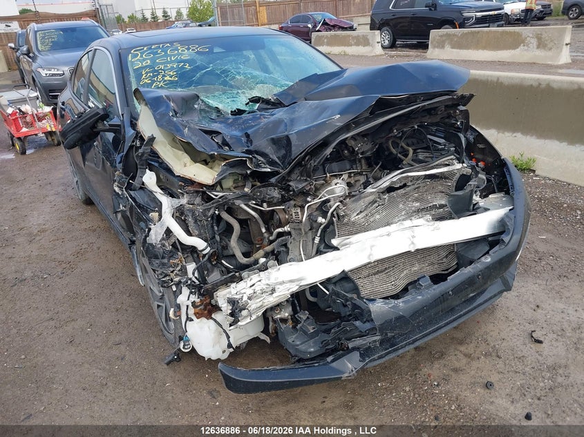 Vin: 2hgfc2f7xlh013972, lot: 3037518, honda civic ex 2020 img_1