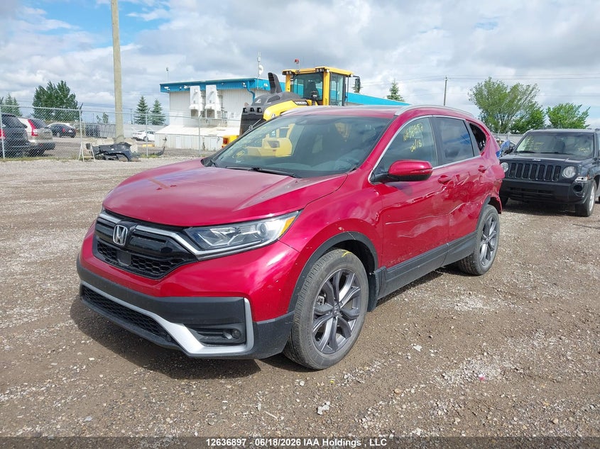 2021 Honda Cr-V Sport, Left Side, IAAI, VIN 2HKRW2H42MH233430 — photo 2
