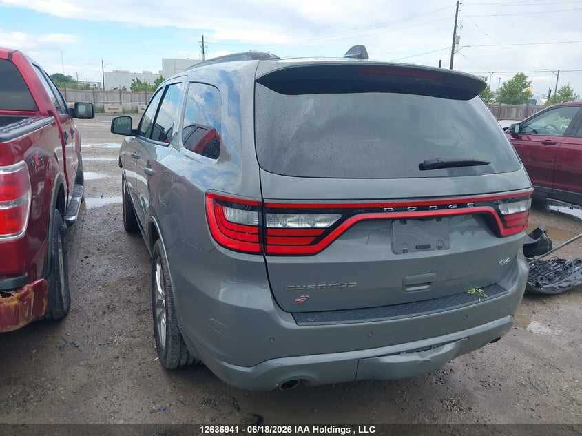 Vin: 1c4sdjct2sc512613, lot: 3037584, dodge durango r/t 20253