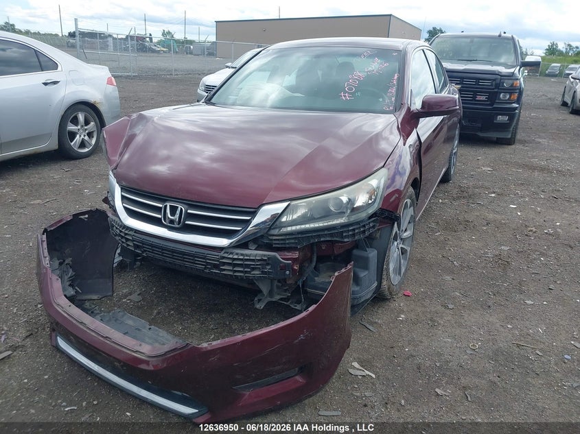 2014 Honda Accord, Front, IAAI, VIN 1HGCR2F58EA807788 — photo 2