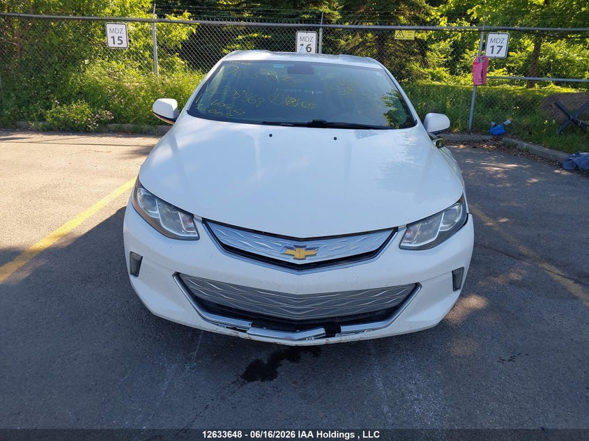 2017 Chevrolet Volt Lt VIN: 1G1RA6S58HU205868 Lot: 12633648X