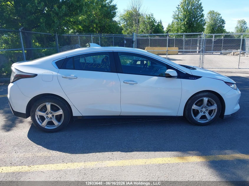 2017 Chevrolet Volt Lt VIN: 1G1RA6S58HU205868 Lot: 12633648X
