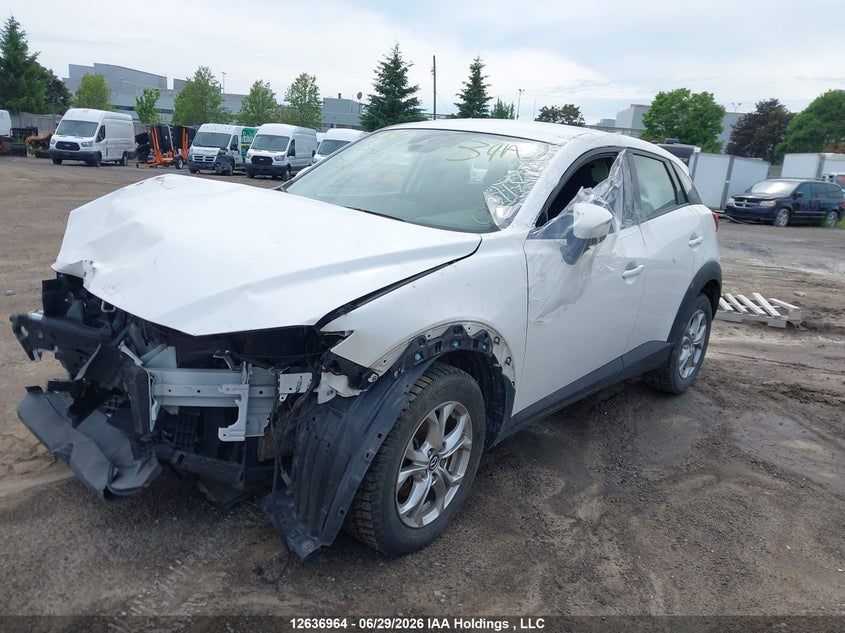 Vin: jm1dkdc78k1437754, lot: 3037613, mazda cx-3 gs 20192