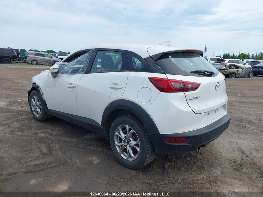 Vin: jm1dkdc78k1437754, lot: 3037613, mazda cx-3 gs 20193