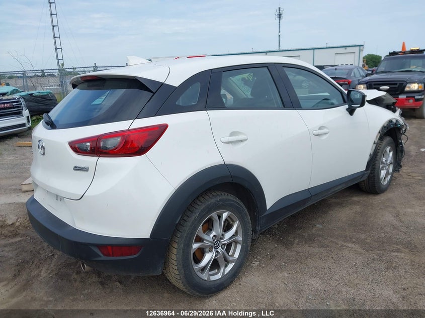 Vin: jm1dkdc78k1437754, lot: 3037613, mazda cx-3 gs 20194