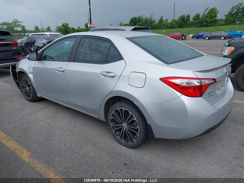 Vin: 2t1burhe4ec166164, lot: 3037625, toyota corolla s 20143