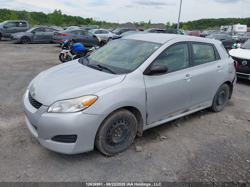 Vin: 2t1ku4ee5bc642487, lot: 3037630, toyota corolla matrix 20112