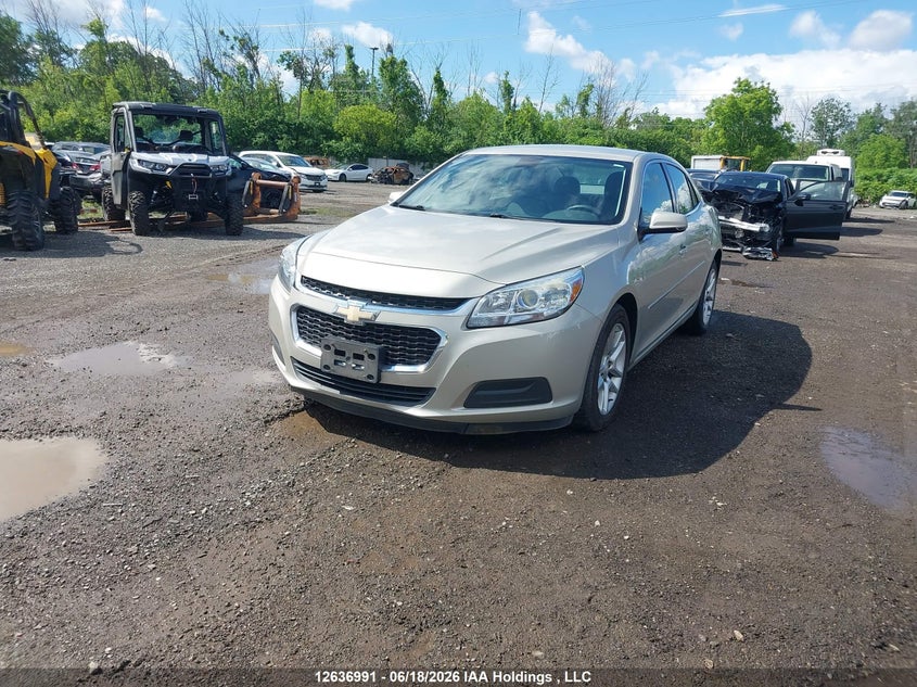 2016 Chevrolet Malibu, Rear, IAAI, VIN 1G11C5SA8GF154177 — photo 2