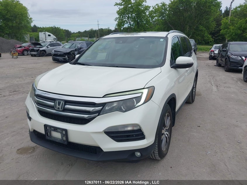 Vin: 5fnyf6h59gb503994, lot: 3037660, honda pilot exl 20162