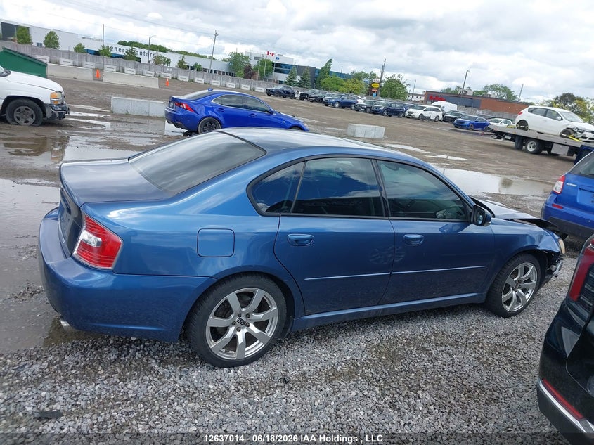 2007 Subaru Legacy 2.5 Gt VIN: 4S3BL676874207042 Lot: 12637014