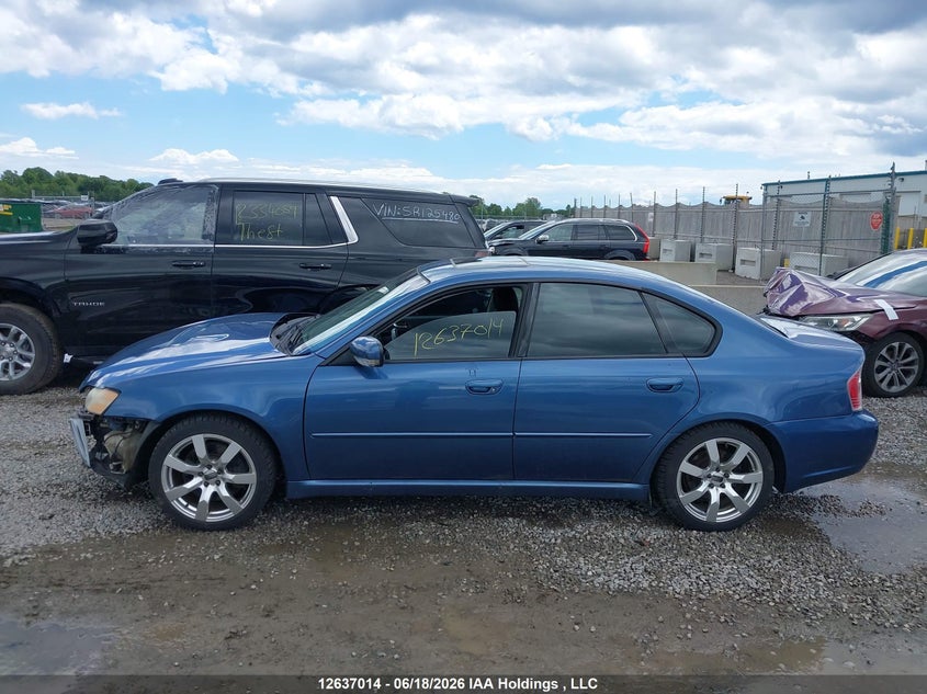 2007 Subaru Legacy 2.5 Gt VIN: 4S3BL676874207042 Lot: 12637014