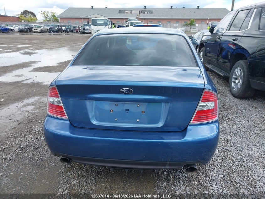 2007 Subaru Legacy 2.5 Gt VIN: 4S3BL676874207042 Lot: 12637014