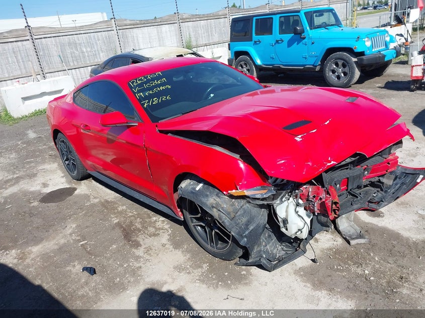 Vin: 1fa6p8th0k5102609, lot: 3037668, ford mustang ecoboost/ecoboost premium 2019 img_1