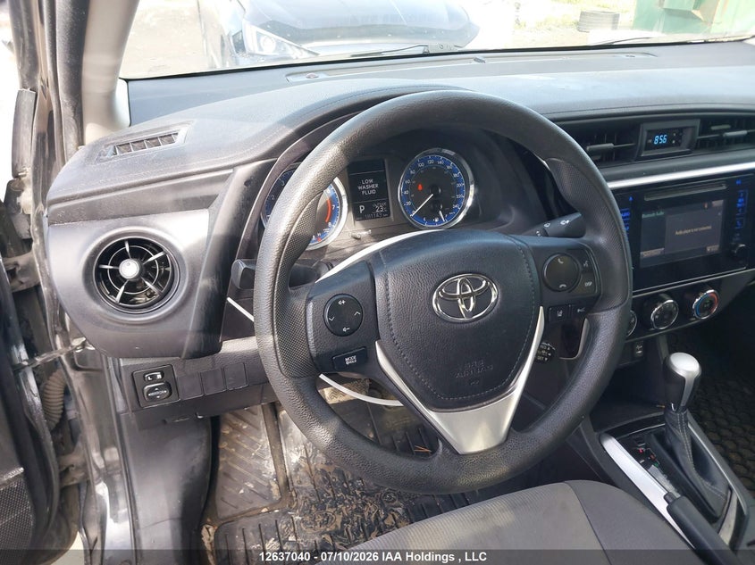 2017 TOYOTA COROLLA SEDAN 1.8L I-4 DOHC, VVT, 132HP